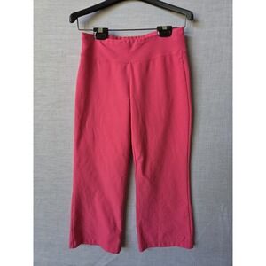 Vintage Nike Capri Legging Womens Pink Athletic Stretch Capris Pants Size XS 0-2